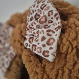 Duo Turban & Chaussons Léopard – Naissance