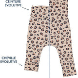 Duo Turban & Legging Évolutif – Léopard