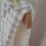 Gigoteuse Vichy Beige