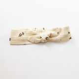 Bandeaux fleurs chocolat