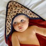 Cape de bain léopard