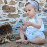Bloomer tulle brodé & bandeau assorti – enfant – édition limitée en précommande 🤍  – Délais estimés : 7 à 10 jours