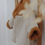 Veste Matelassée réversible Camel/Écolier