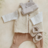 Duo Bonnet & Chaussons Teddy Bear